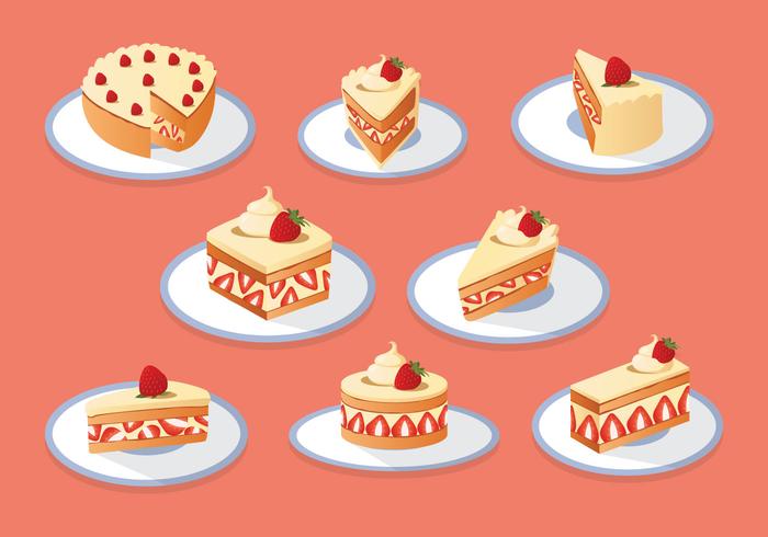 Free Strawberry Shortcake Collection vector