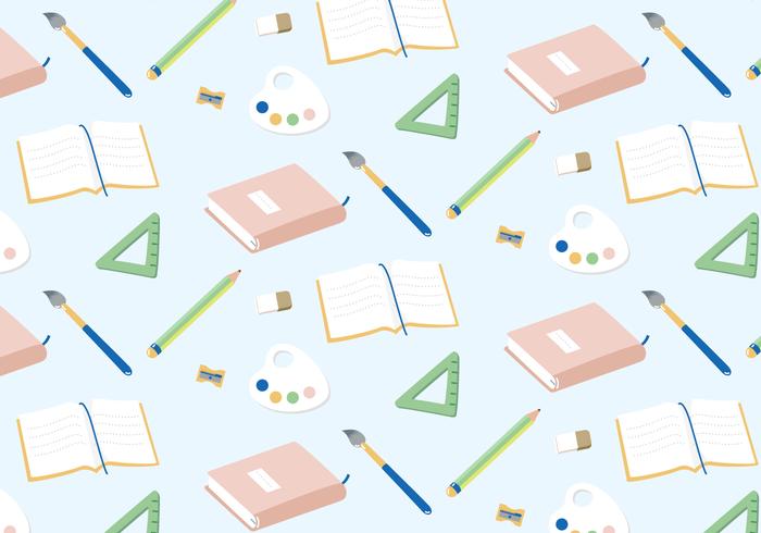 School Tool Pattern Vector Vector Art At Vecteezy