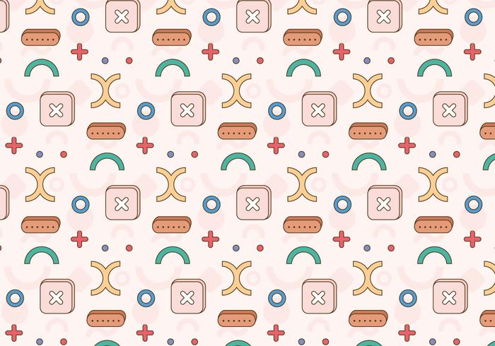 Geometric Pattern Illustration vector