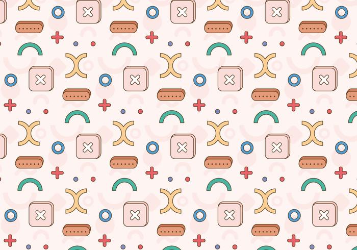 Geometric Pattern Illustration vector