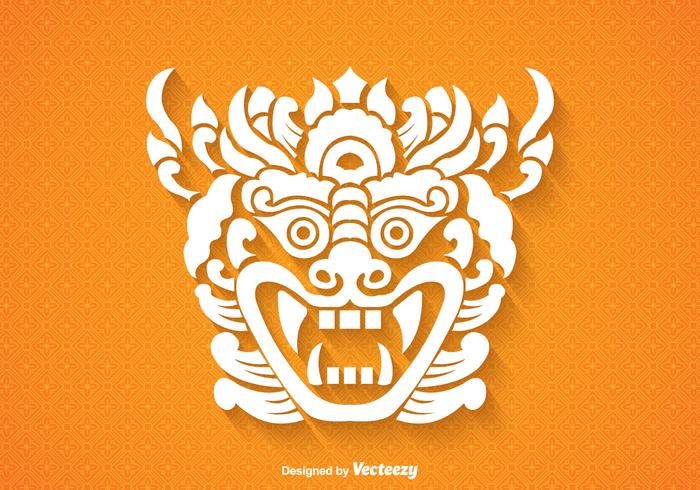 Vector libre Barong Diseño