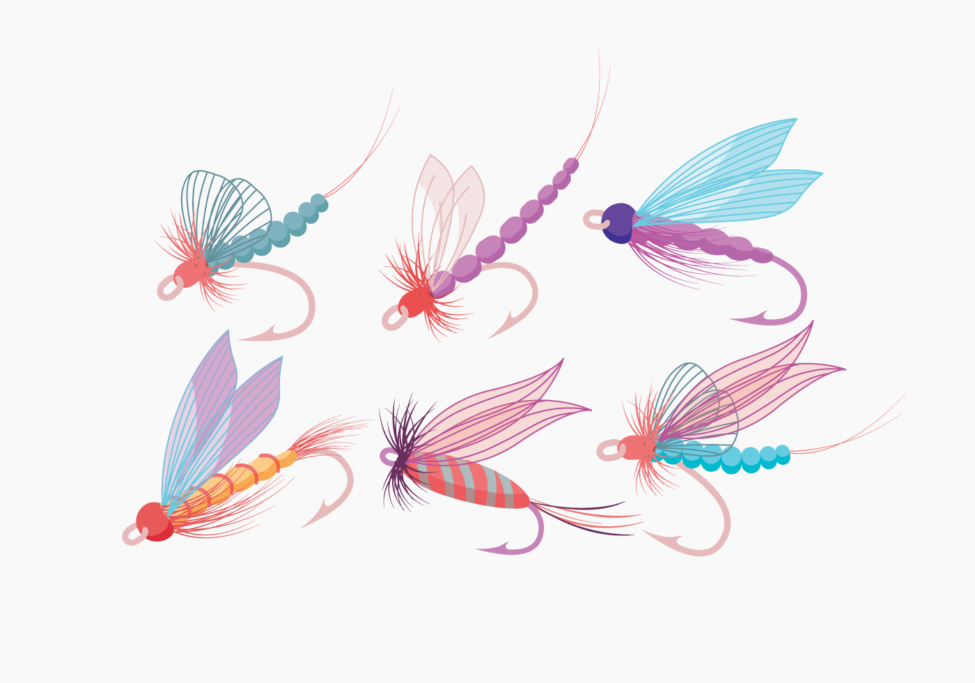 Download Fly Fishing Vector - Download Free Vectors, Clipart ...