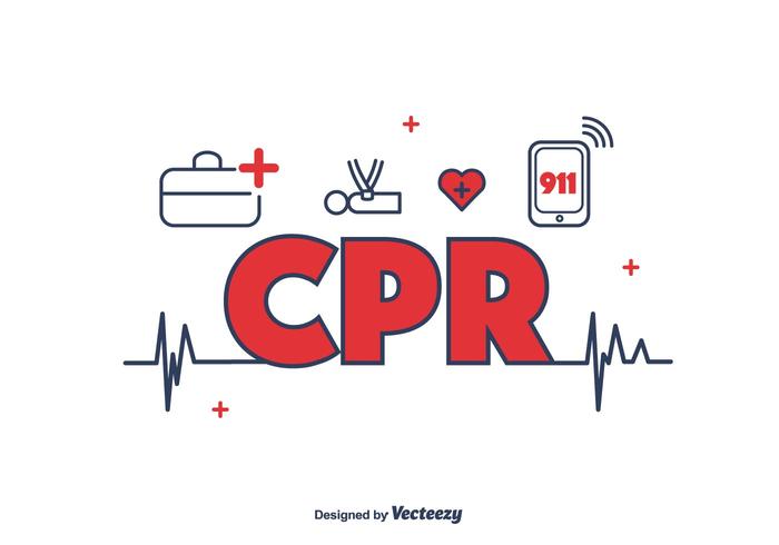 CPR Iconos Vector