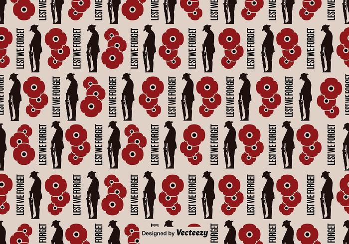 Anzac Background Seamless Pattern