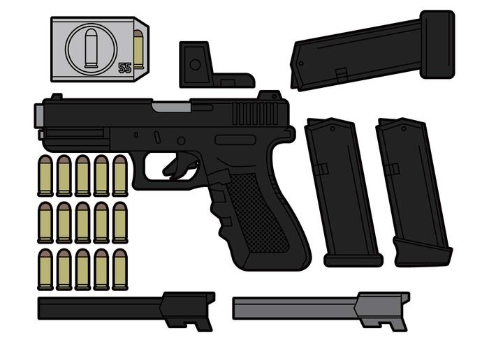 Glock Vector Glock Vector