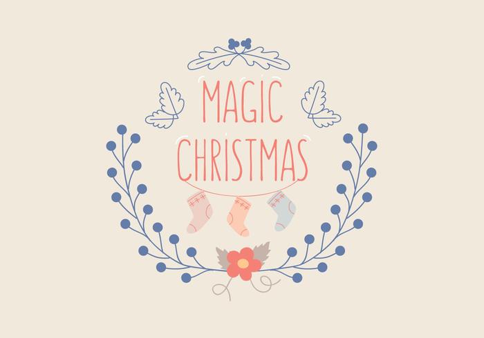 Christmas Decoration Greeting vector