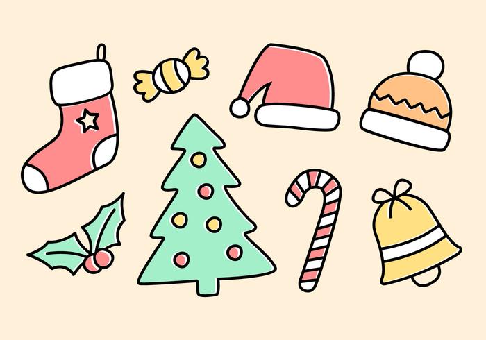 Free Christmas Elements Vector Free Christmas Elements Vector