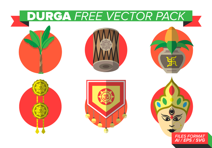 Durga Free Vector Pack Durga Free Vector Pack