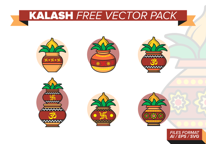 Kalash Free Vector Pack Kalash Free Vector Pack