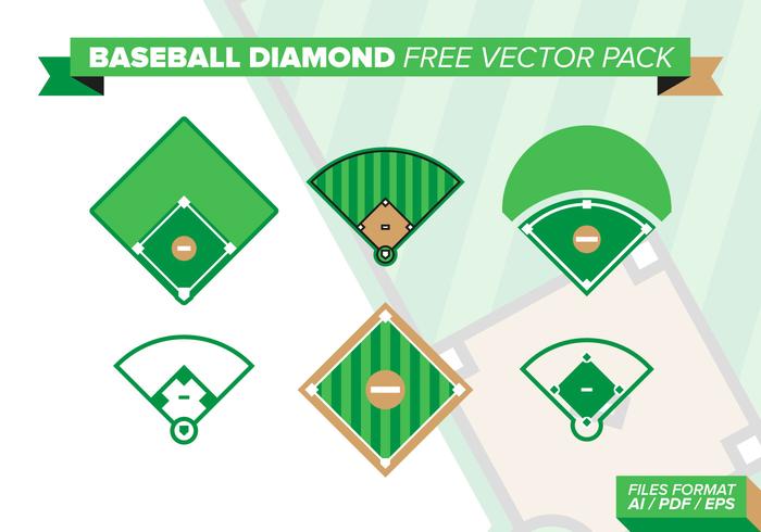 Baseball Diamond Free Vector Pack Baseball Diamond Free Vector Pack