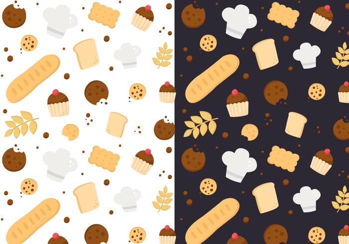 Free Bakery Pattern Vector