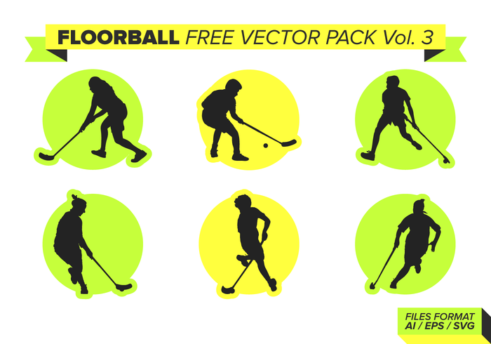 Floorball Free Vector Pack Vol. 3 Floorball Free Vector Pack Vol. 3