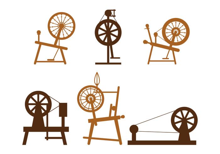 Spinning Wheel Vector