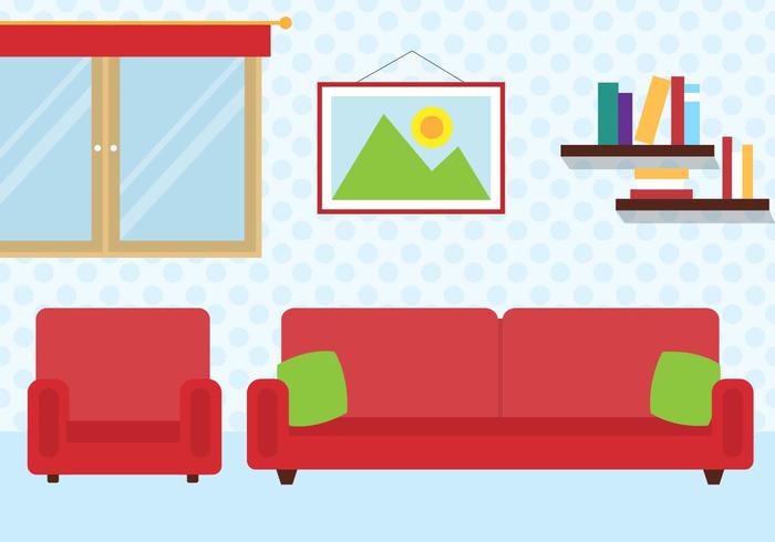 Free Vector Room Illustration Free Vector Room Illustration