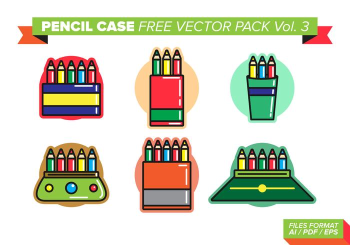 Pencil Case Free Vector Pack Vol. 3 Pencil Case Free Vector Pack Vol. 3