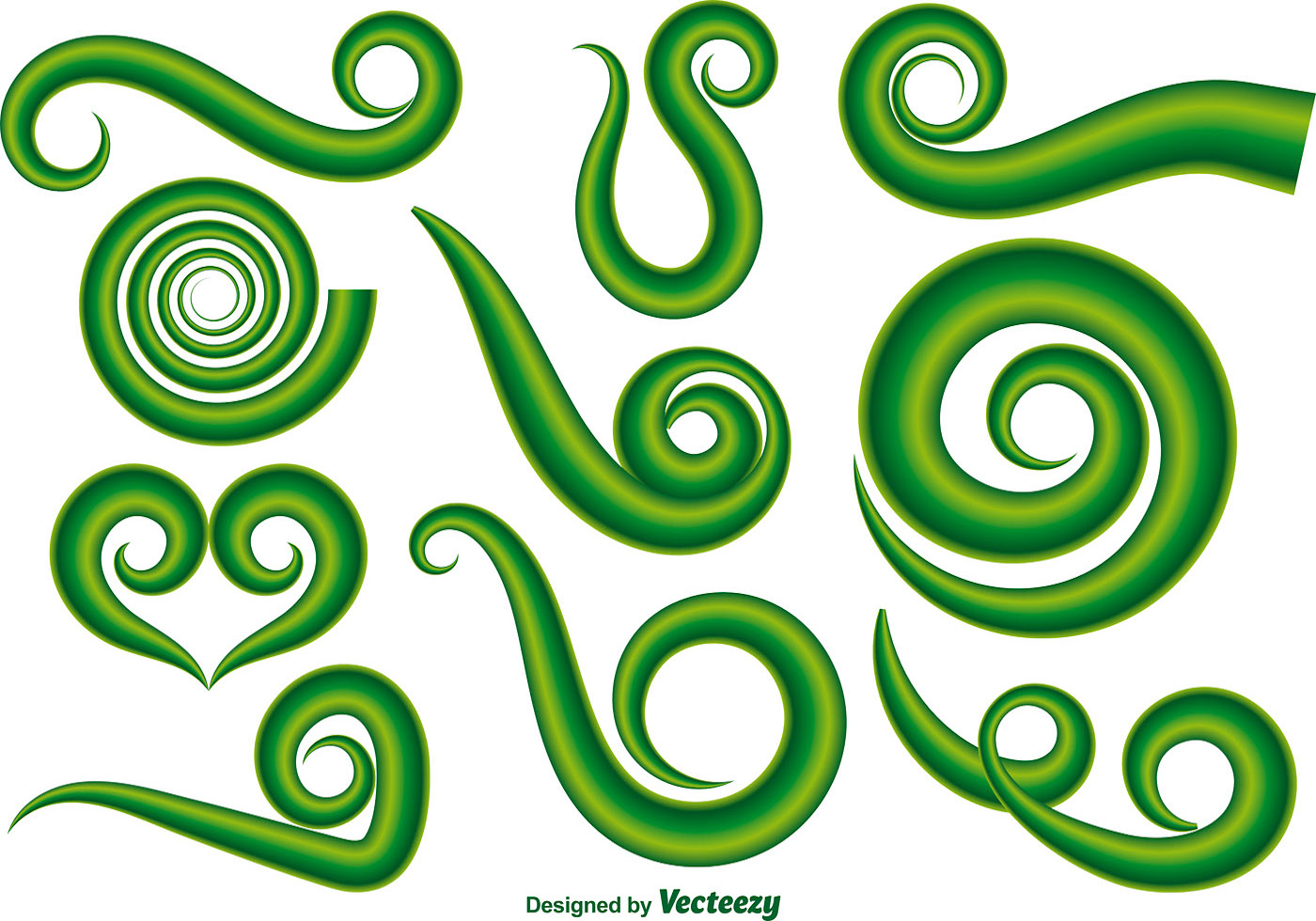 Maori Koru Template