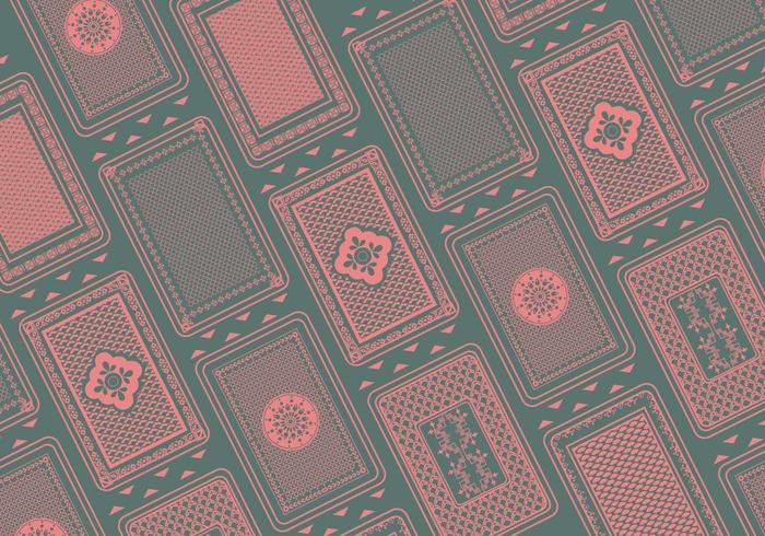 Playing Card Back Pattern Vector - Download Free Vectors, Clipart Graphics & Vector Art