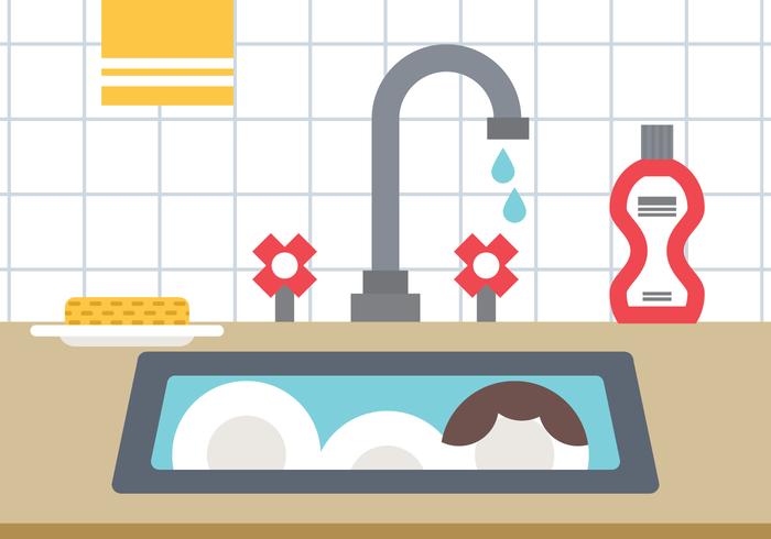 Dirty Kitchen vector