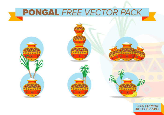 Pongal Free Vector Pack Pongal Free Vector Pack
