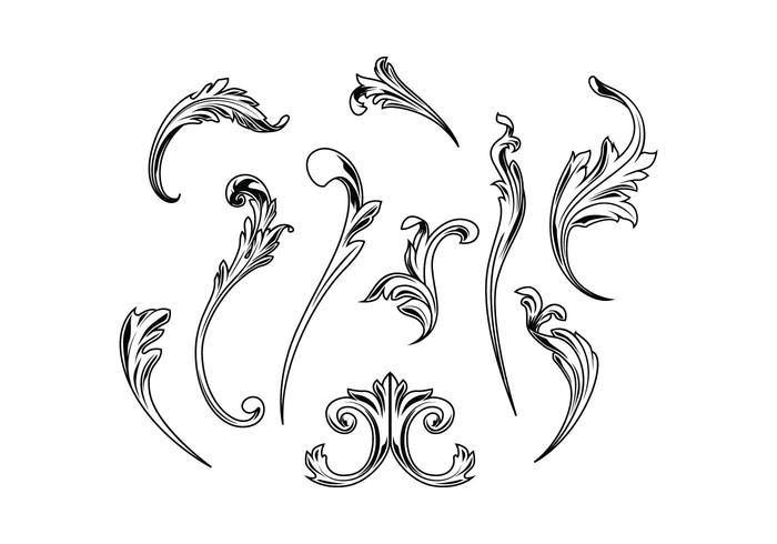 Free Acanthus Vectors