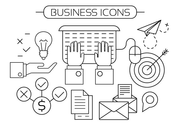 Free Business Icons vector