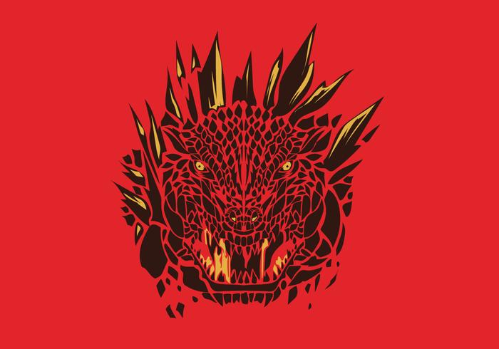 Godzilla Logo Vectorial vector