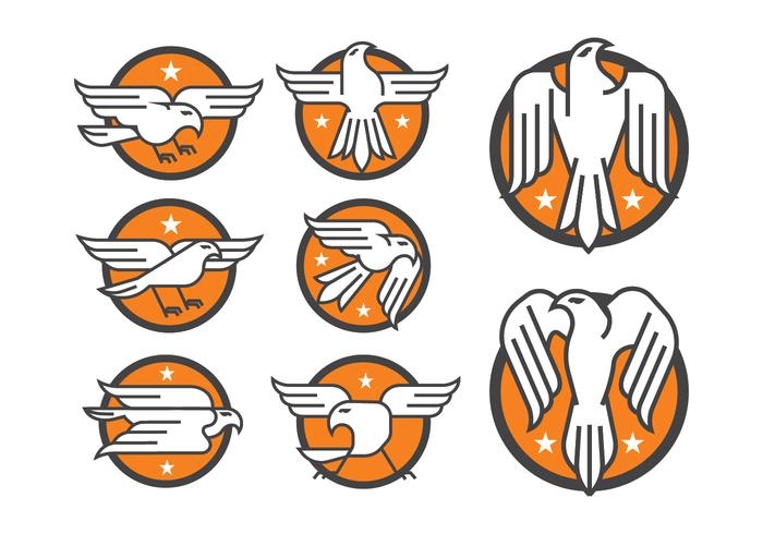 Eagle Badge Vectors