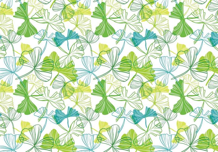 Free Ginko Pattern Vectors Free Ginko Pattern Vectors