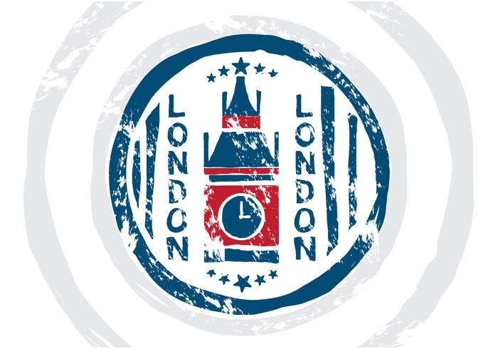 London Stempel Vector Illustration London Stempel Vector Illustration