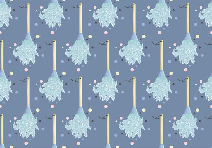 Feather Duster Pattern vector