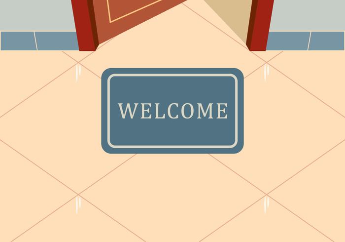 Welcome Mat Vector