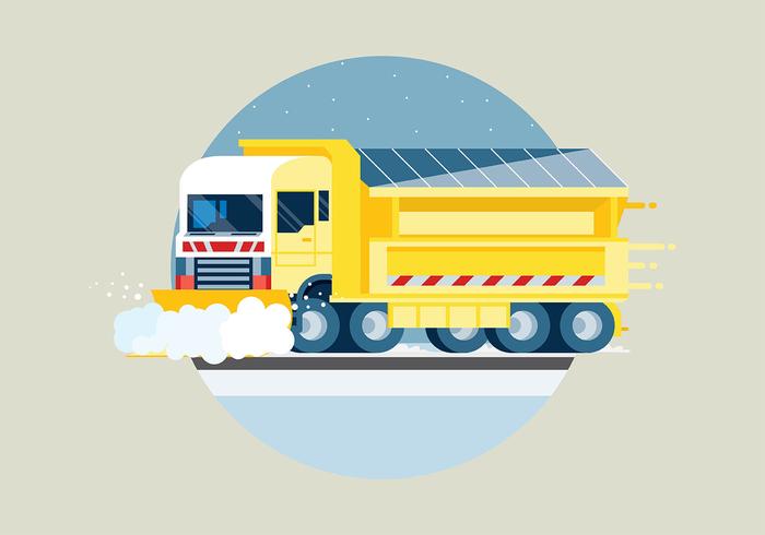 Snow Plow Vector