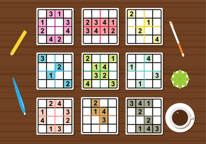 Sudoku conjunto de vectores