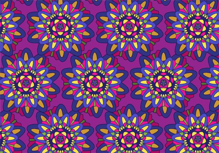 Vector Colorful Mandala Pattern