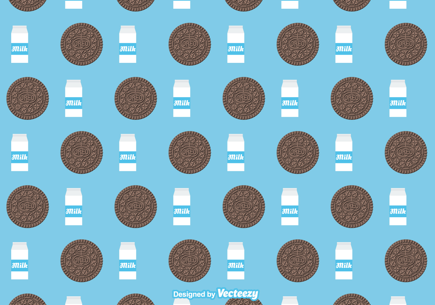 Free Oreo Cookies Vector Pattern 126768 Vector Art at Vecteezy