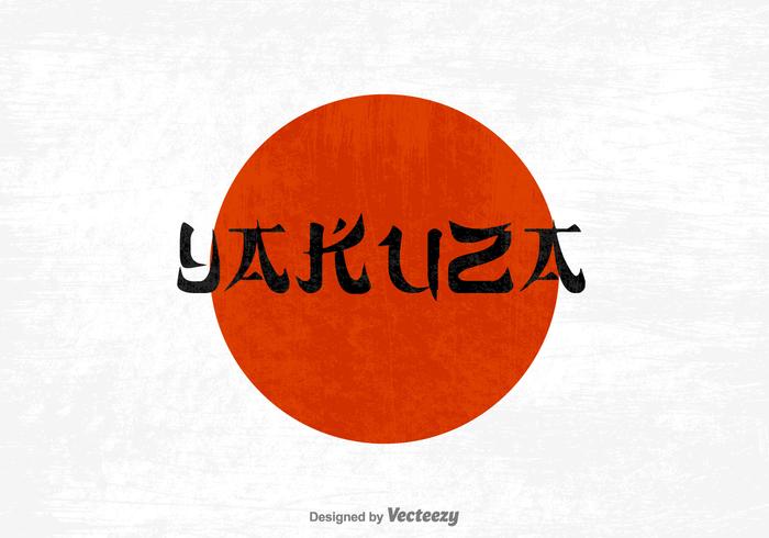 Free Yakuza Lettering Vector