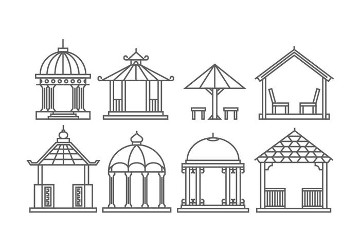 Gazebo Vectors