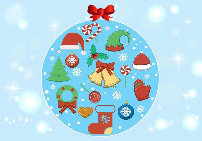Free Vector Christmas Elements 