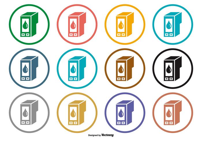 Ink Cartridge Icons Ink Cartridge Icons