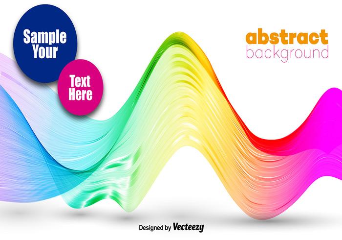 Abstract Colorful Wave Vector Download Free Vectors Clipart