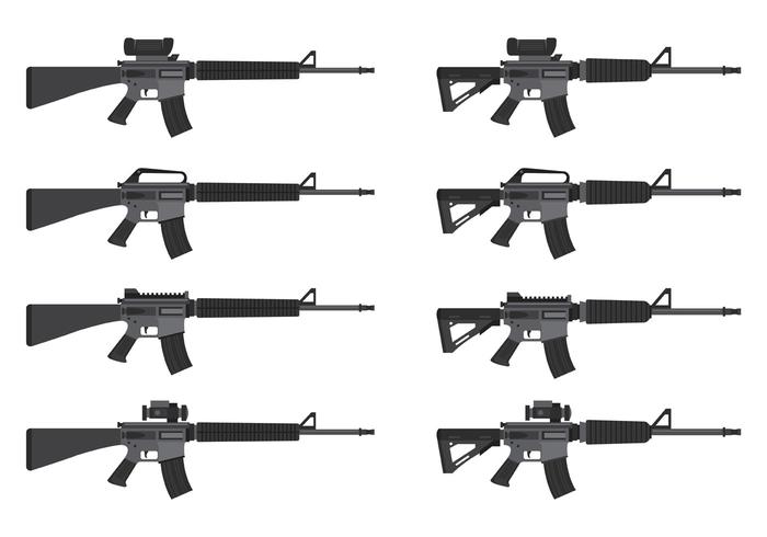 Download Vector Of AR15 126955 - Download Free Vectors, Clipart ...