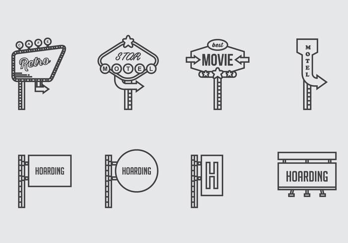 Iconos de acumulación vector