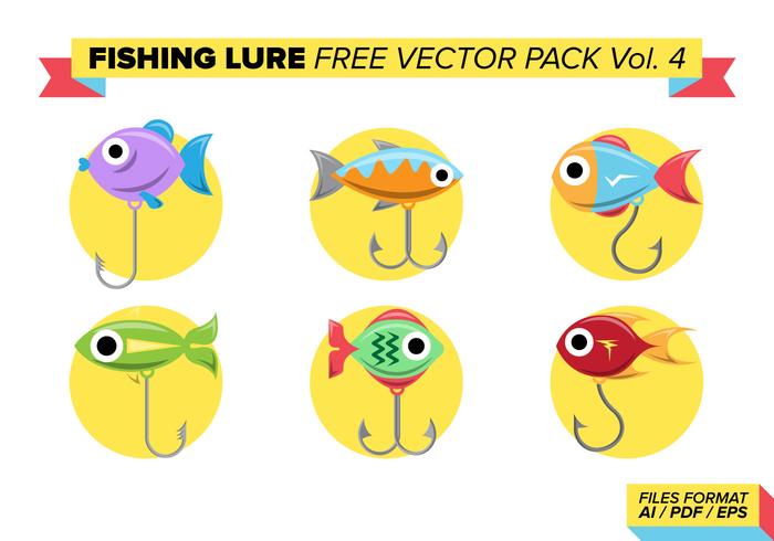 Fishing Lure Free Vector Pack Vol. 4 Fishing Lure Free Vector Pack Vol. 4