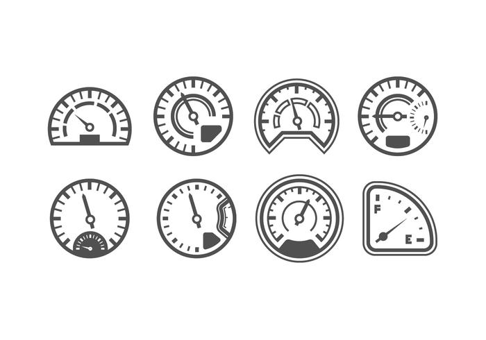 Pack of Speedometer Vectors