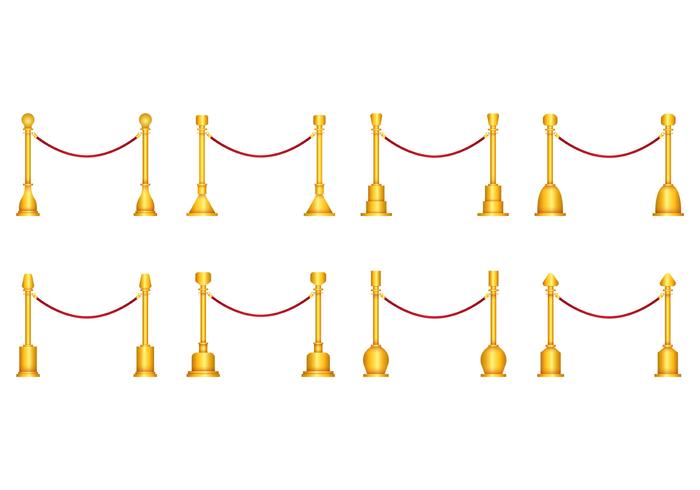 Vector Of Velvet Rope Vector Of Velvet Rope