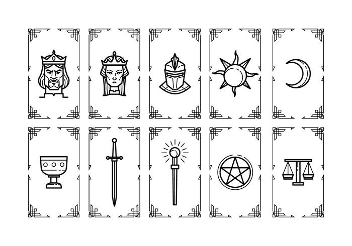 Vector Gratis de Tarot