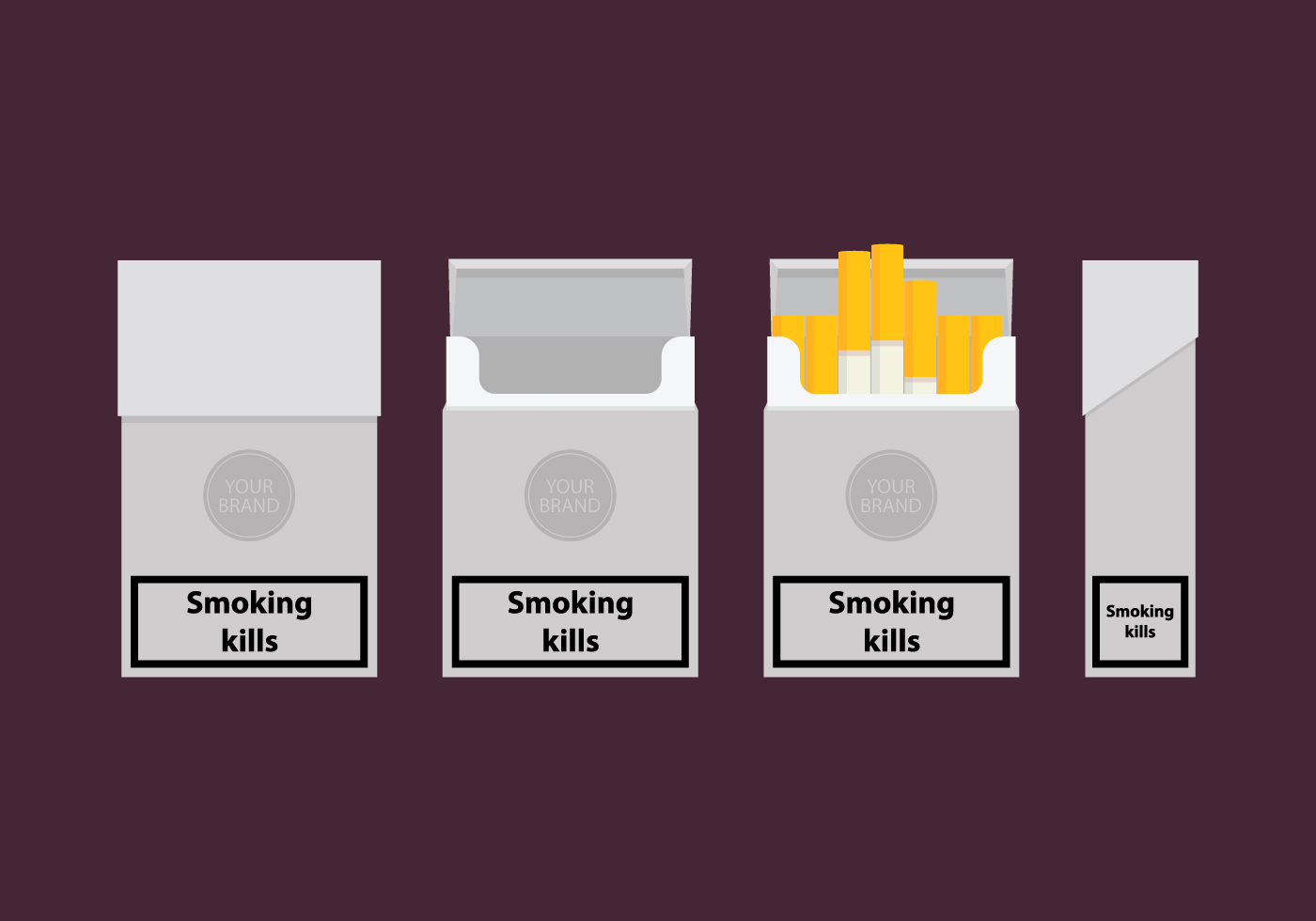 Cigarette Pack Templates 127075 Vector Art at Vecteezy Cigarette Pack Templates 127075 Vector Art at Vecteezy