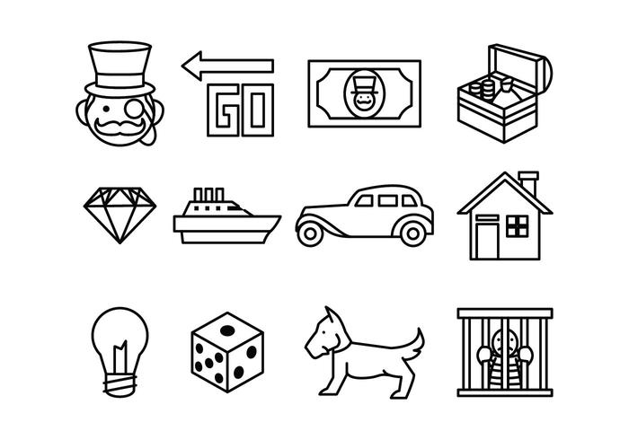 Free Monopoly Vector Free Monopoly Vector