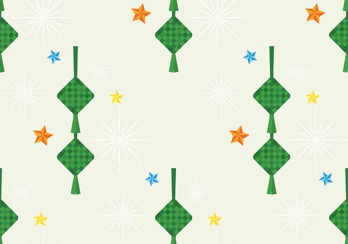 Ketupat Pattern Vector