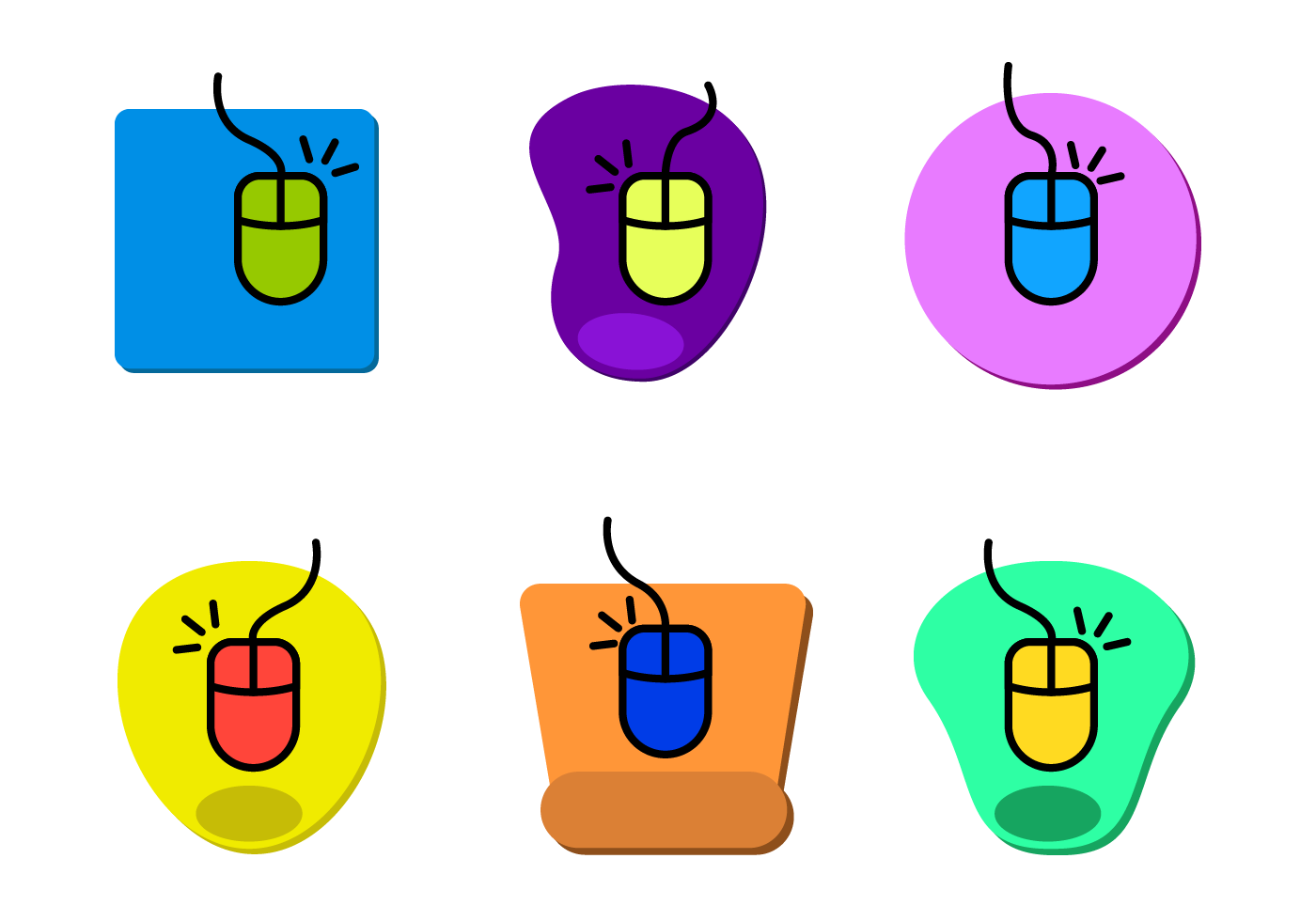 Free Mouse Pad Vector 127249 Vector Art at Vecteezy